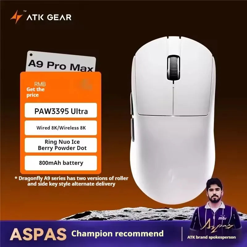 ATK Dragonfly A9 Series Ultra-Light Gaming Mouse