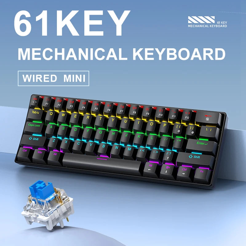 K61 60% Mechanical Gaming Keyboard