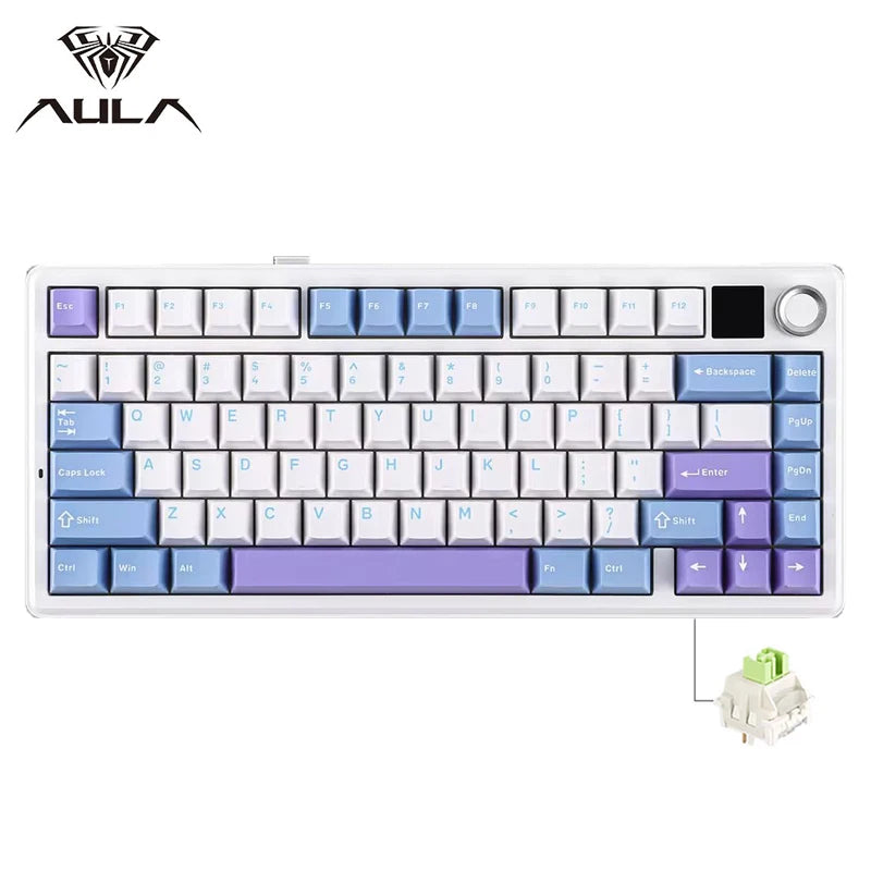 AULA F75 MAX Wireless Mechanical Gaming Keyboard