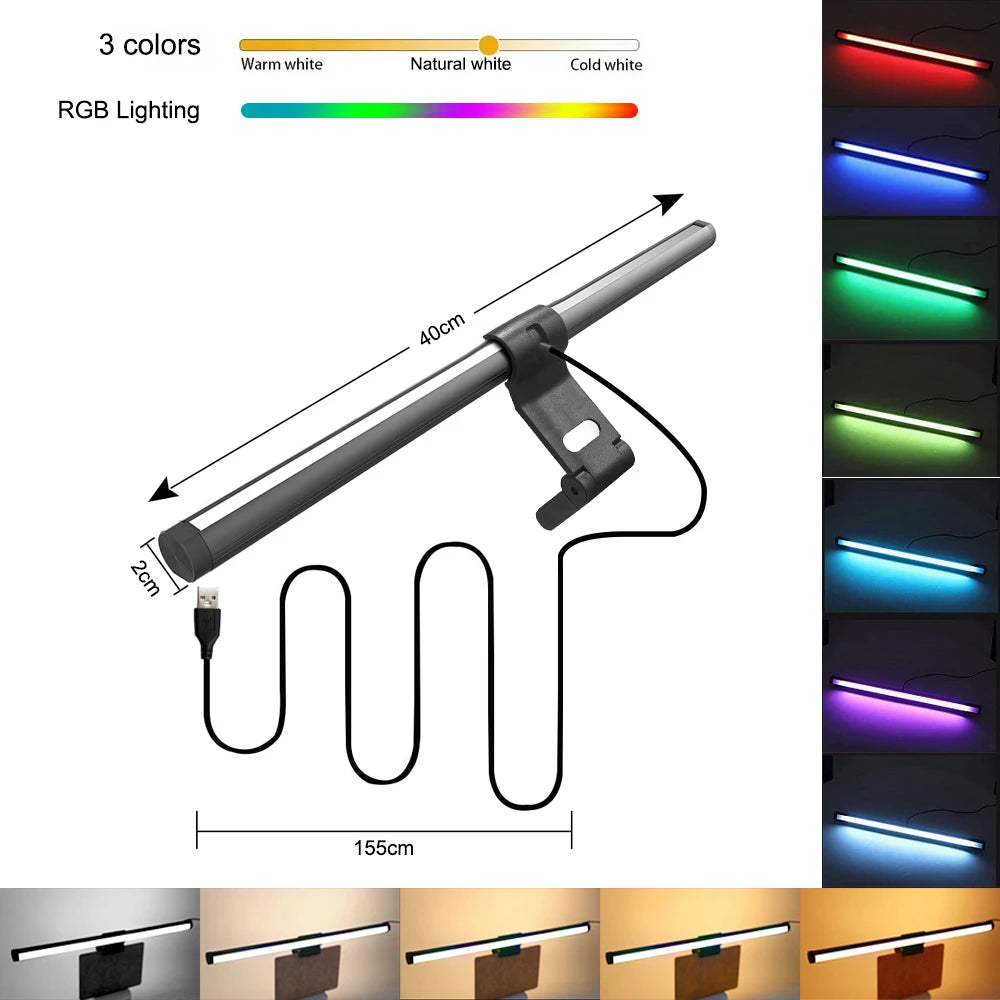 Gamers Edge™ RGB Monitor Light Bar