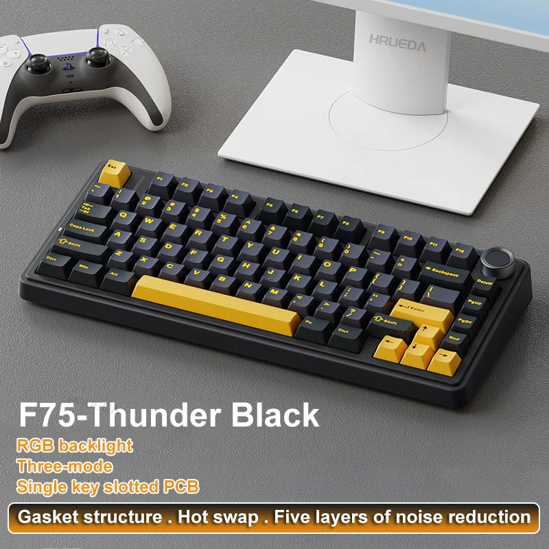 AULA F75 Wireless & Wired Mechanical Gaming Keyboard