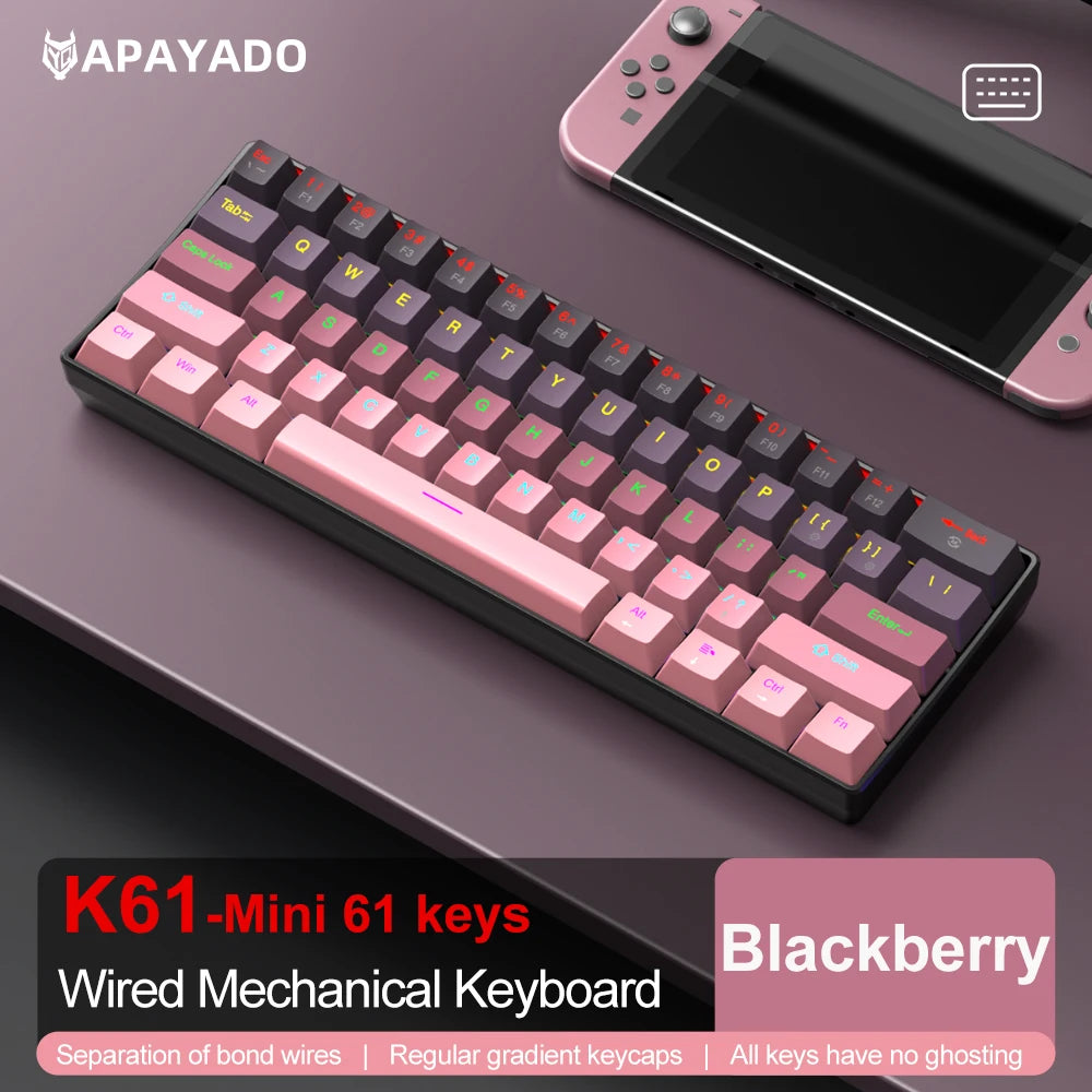 K61 60% Mechanical Gaming Keyboard