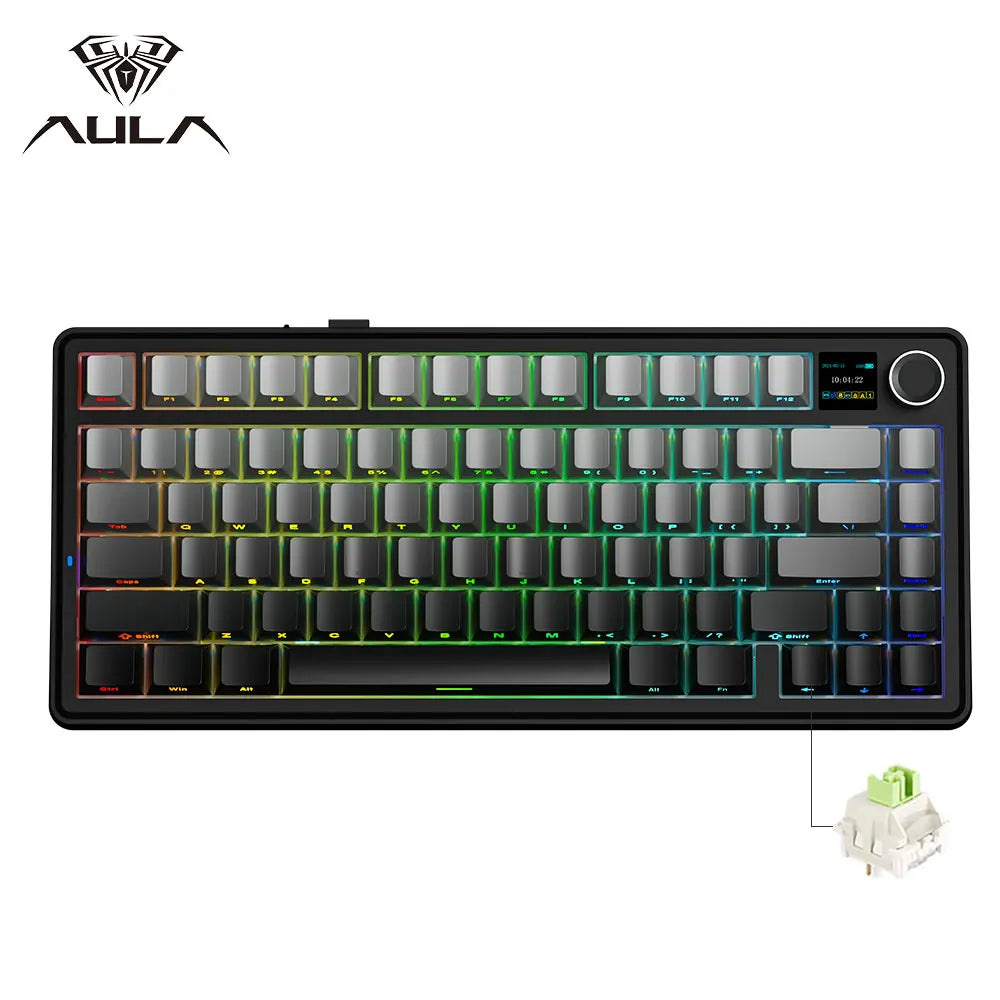 AULA F75 MAX Wireless Mechanical Gaming Keyboard