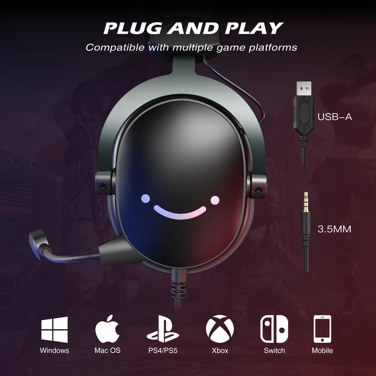 FIFINE H9 Gaming Headset