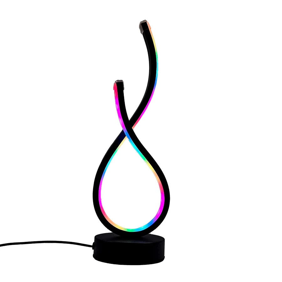Gamers Edge™ RGB Infinity Desk Lamp