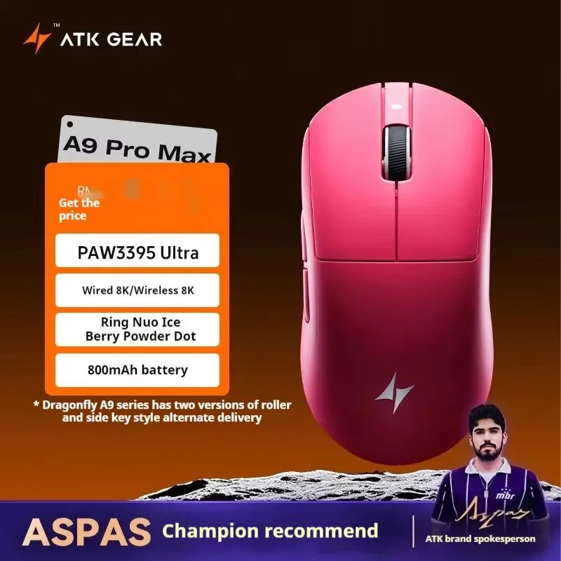ATK Dragonfly A9 Series Ultra-Light Gaming Mouse