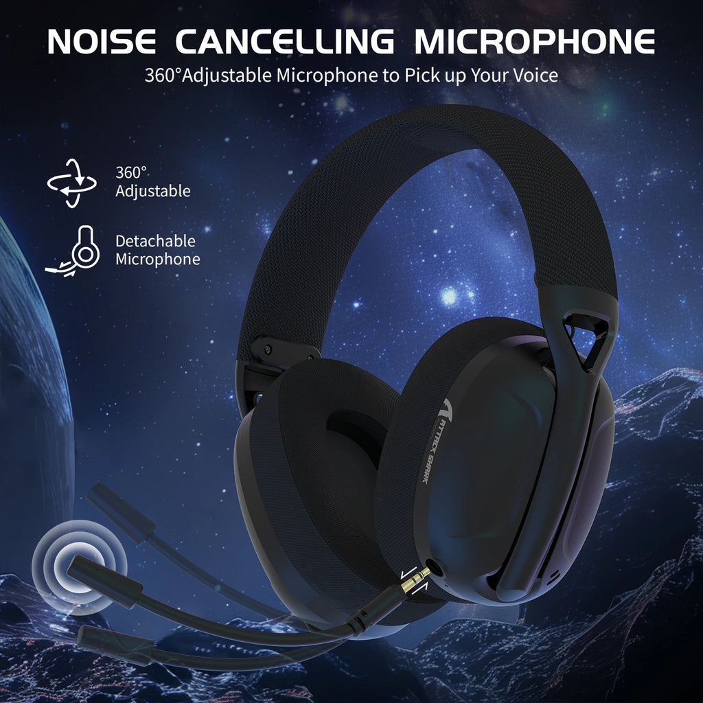 ATTACK SHARK L80 Tri-Mode Wireless Gaming Headset