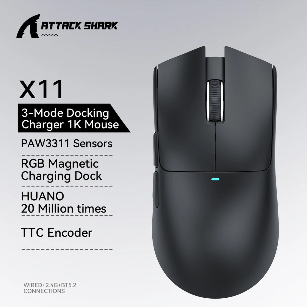 Attack Shark X11 Series Wireless Gaming Mouse