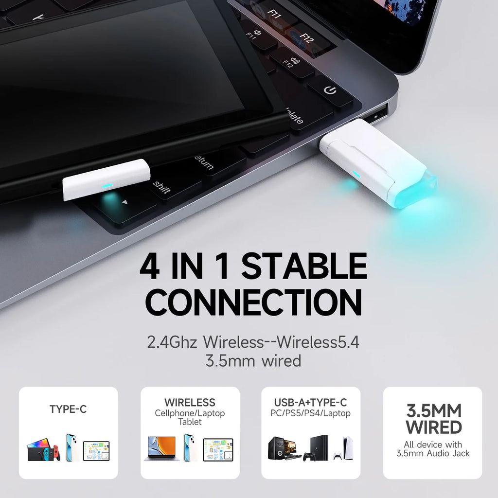Picun G2 Tri-Mode Wireless Gaming Headset