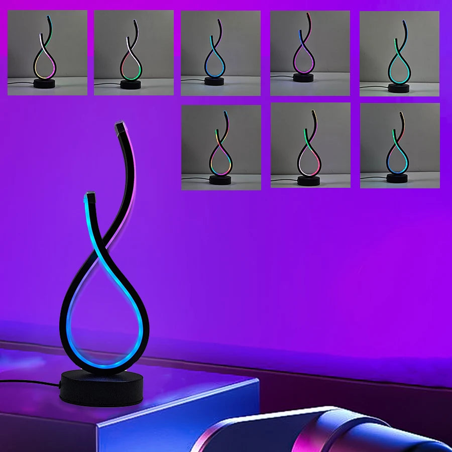 Gamers Edge™ RGB Infinity Desk Lamp