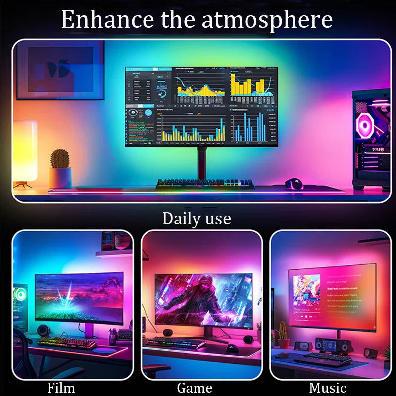 Gamers Edge™ RGB Screen Sync Monitor Backlight Kit