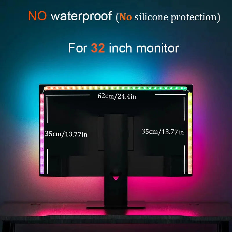 Gamers Edge™ RGB Screen Sync Monitor Backlight Kit