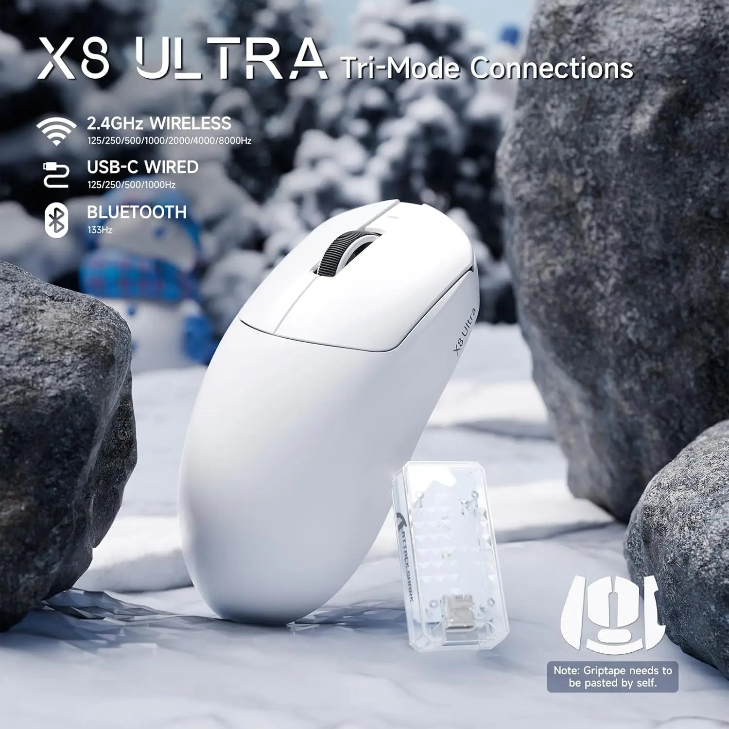 Attack Shark X8 Wireless Gaming Mouse Series