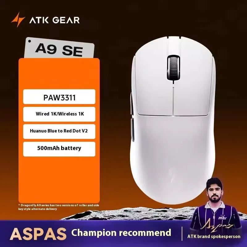 ATK Dragonfly A9 Series Ultra-Light Gaming Mouse